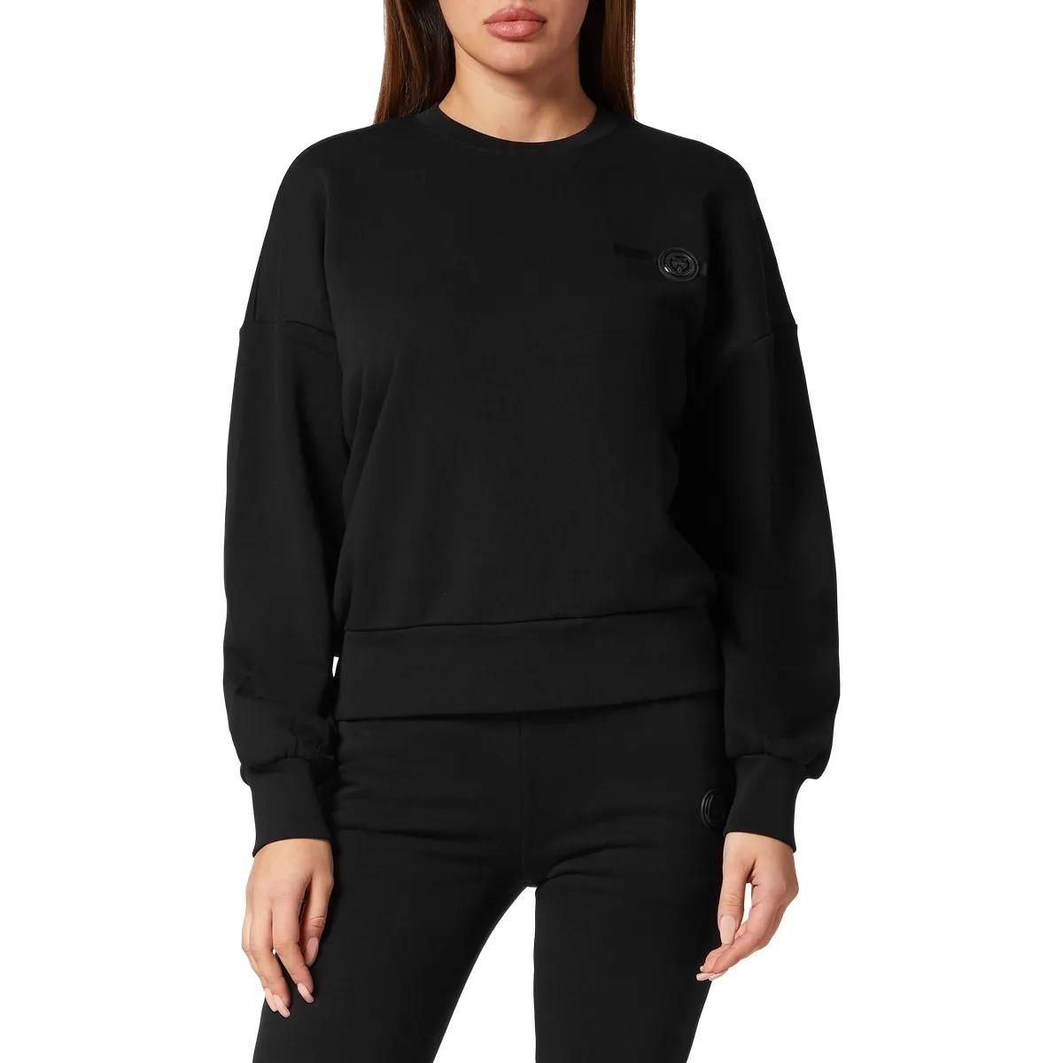 Basic Fleece Crop-Sweatshirt