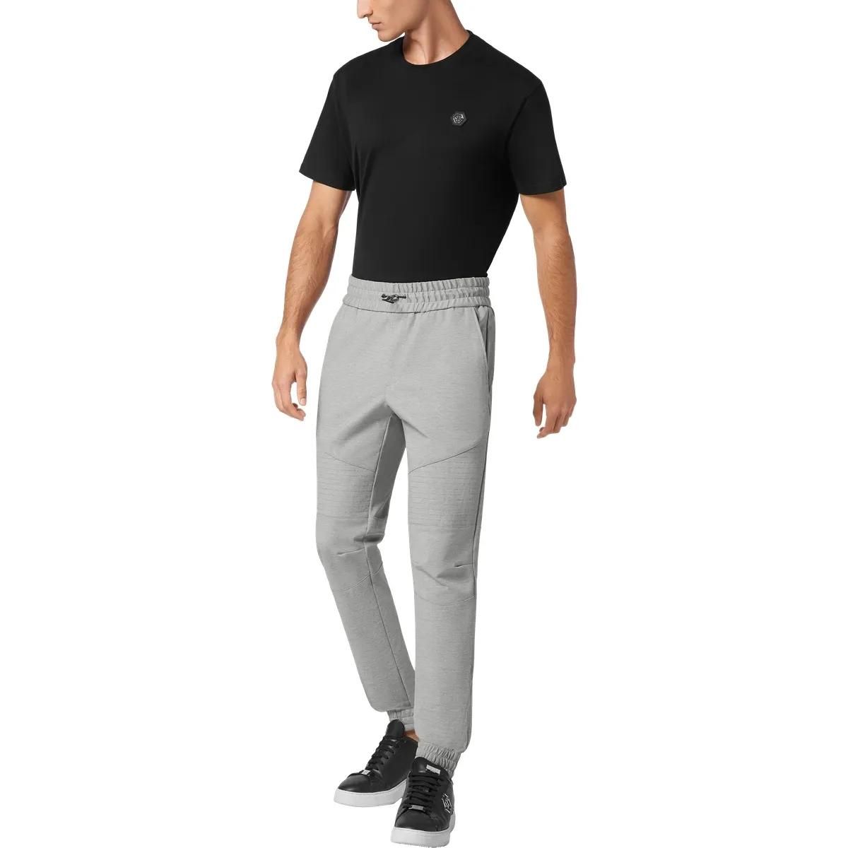 Lässige Herren Strick Jogginghose