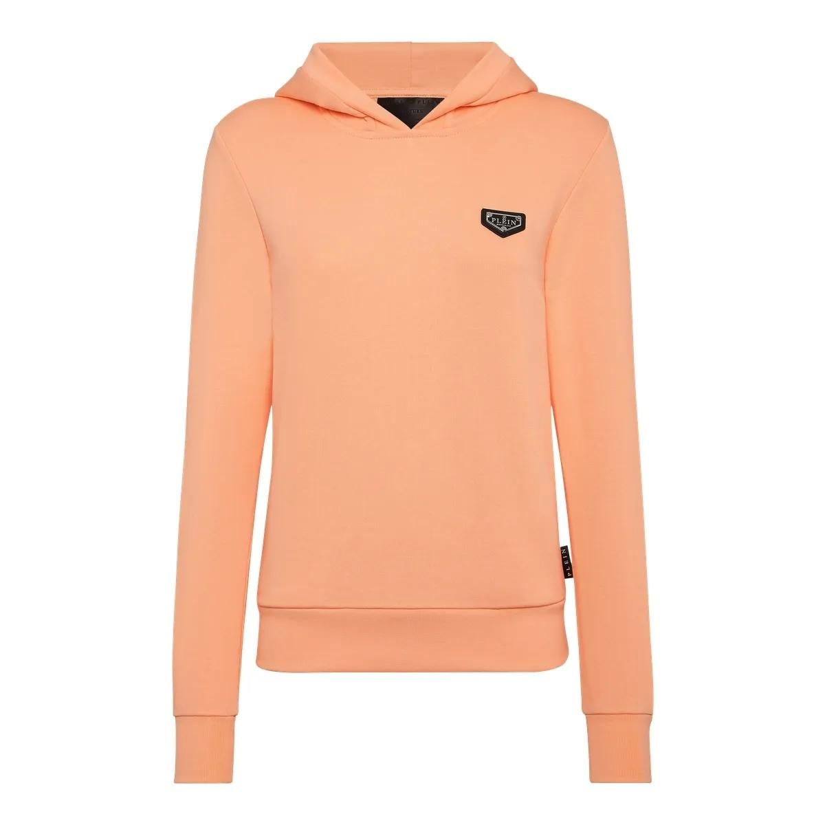 Lässiger Hoodie mit Brust-Patch