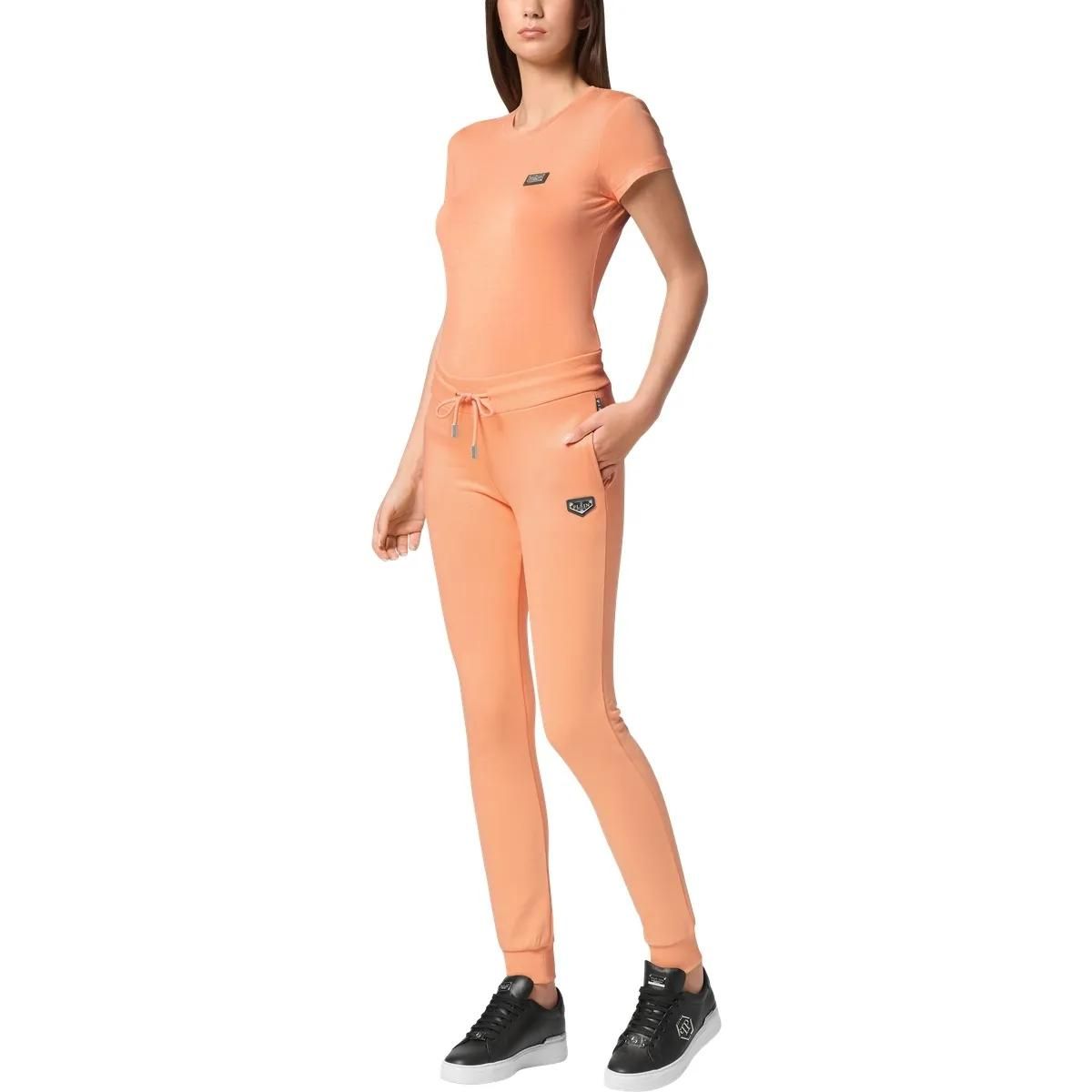 Schmal geschnittene Loungewear-Hose mit Kordelzug