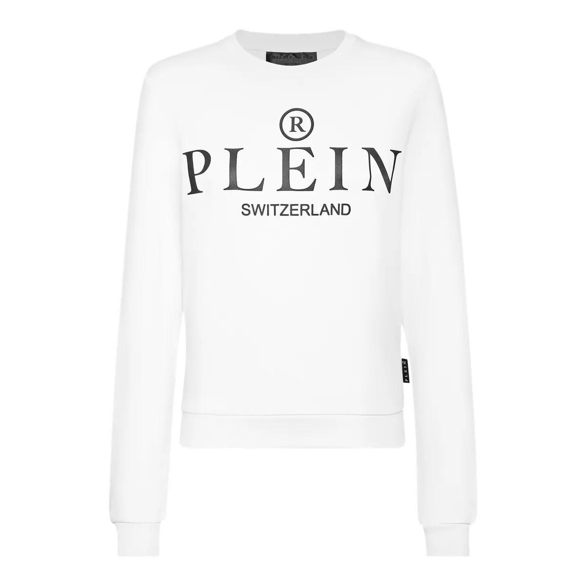 Sweatshirt mit Logo-Print und Rundhalsausschnitt