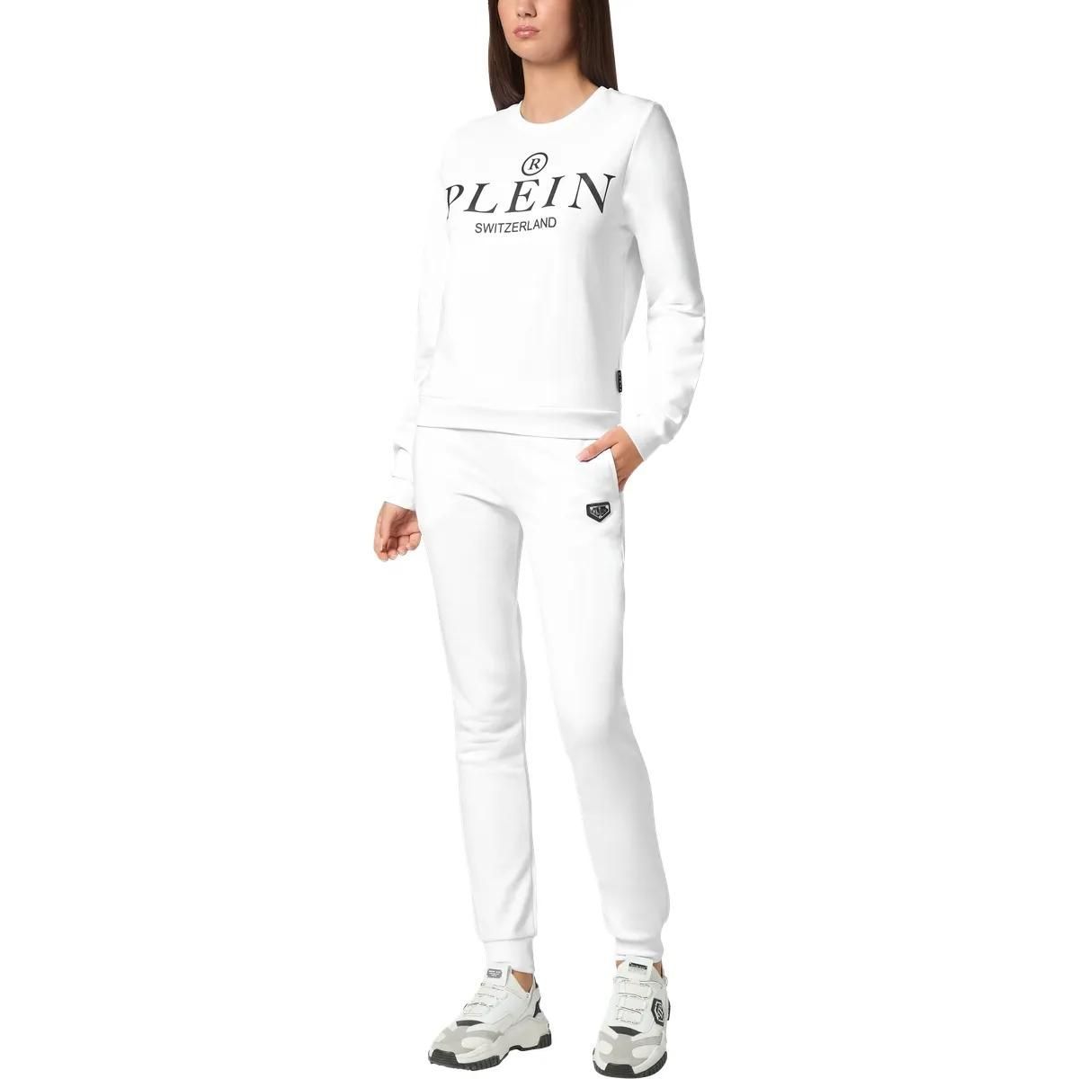 Sweatshirt mit Logo-Print und Rundhalsausschnitt