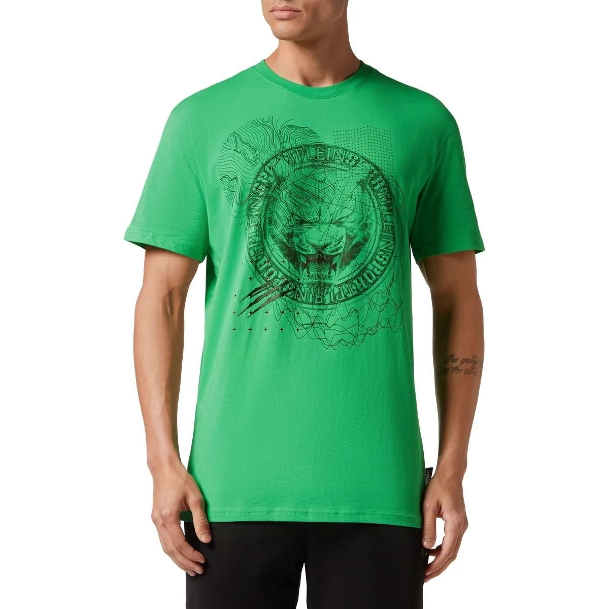 T-Shirt mit Grafikprint aus Baumwolljersey