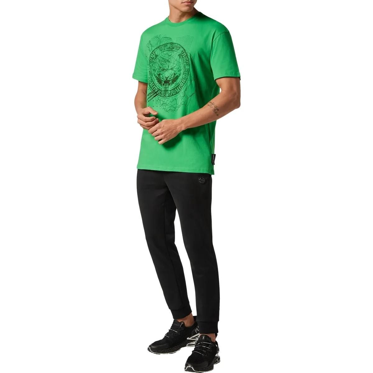 T-Shirt mit Grafikprint aus Baumwolljersey