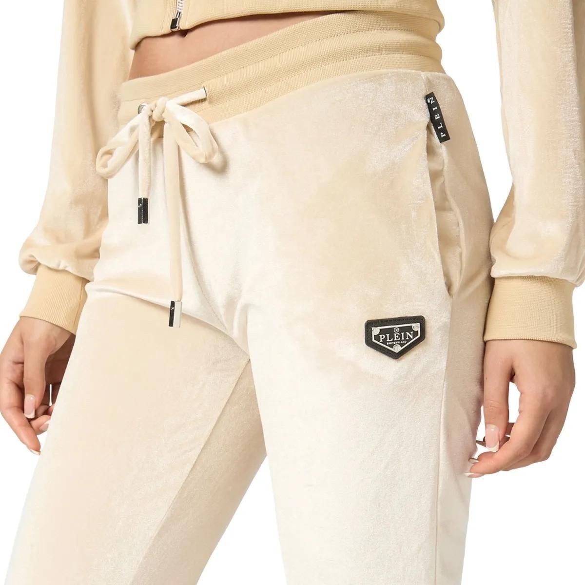 Lässige Velours Jogginghose