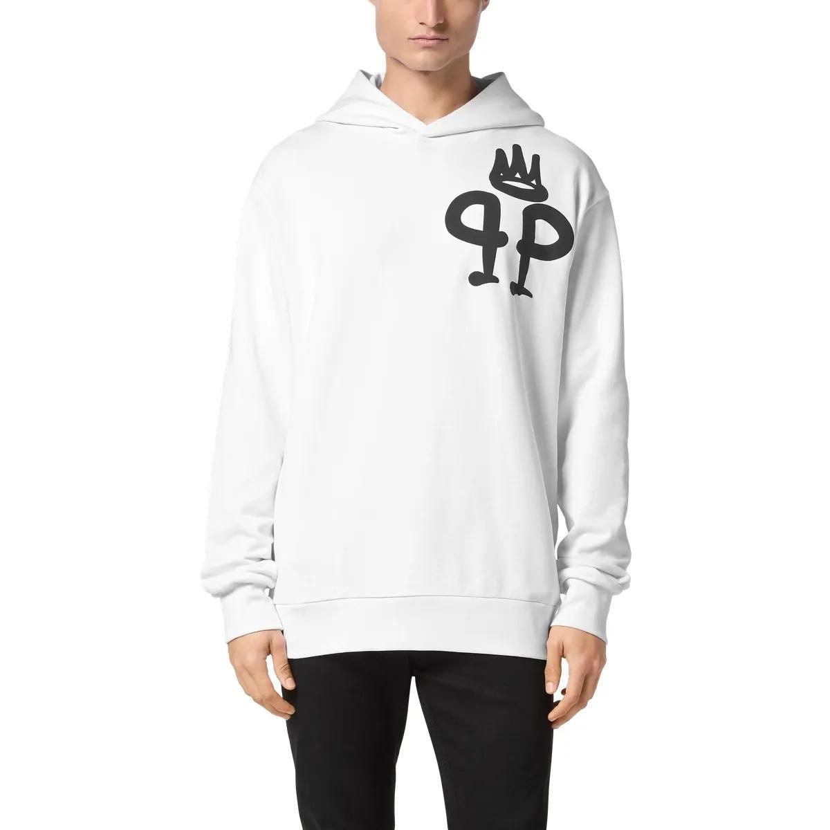Lässiger King Plein Grafik-Hoodie