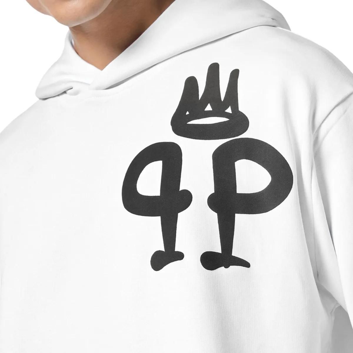 Lässiger King Plein Grafik-Hoodie