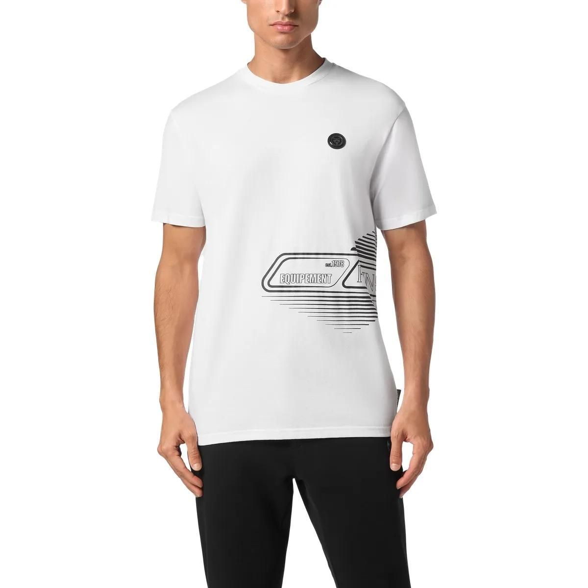 T-Shirt mit Grafikprint und Rundhalsausschnitt