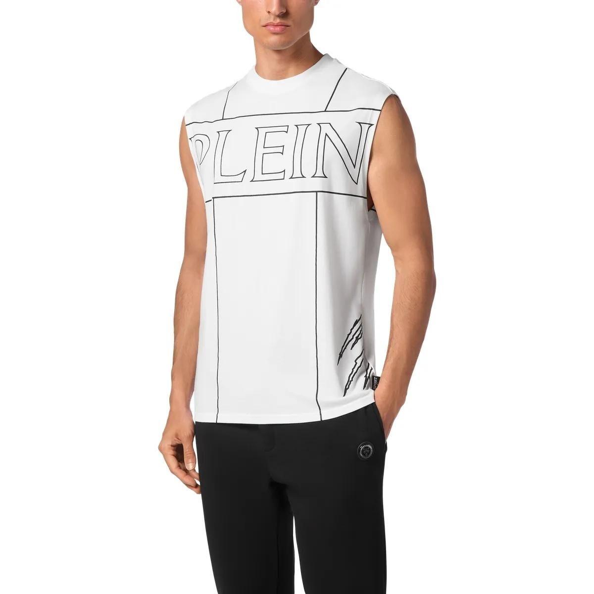 Ärmelloses Tanktop mit Grafikprint