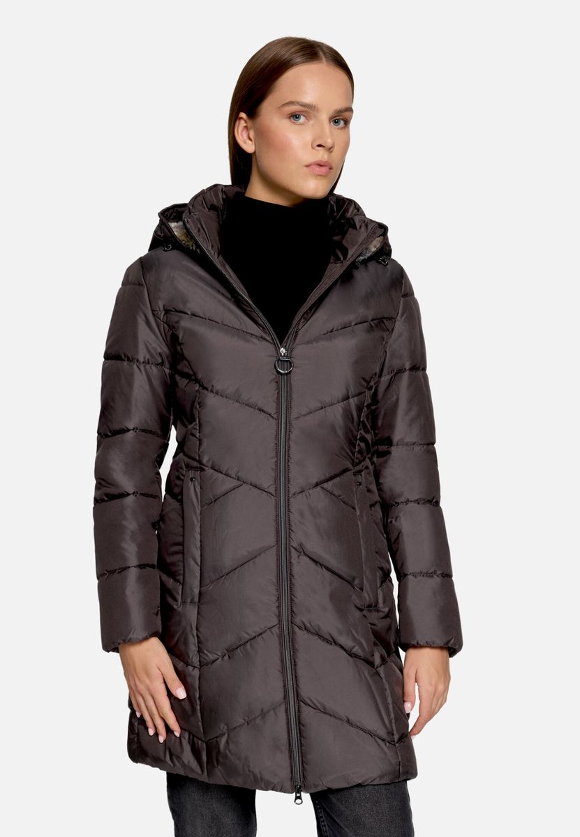 Lässige Outdoorjacke mit Kapuze