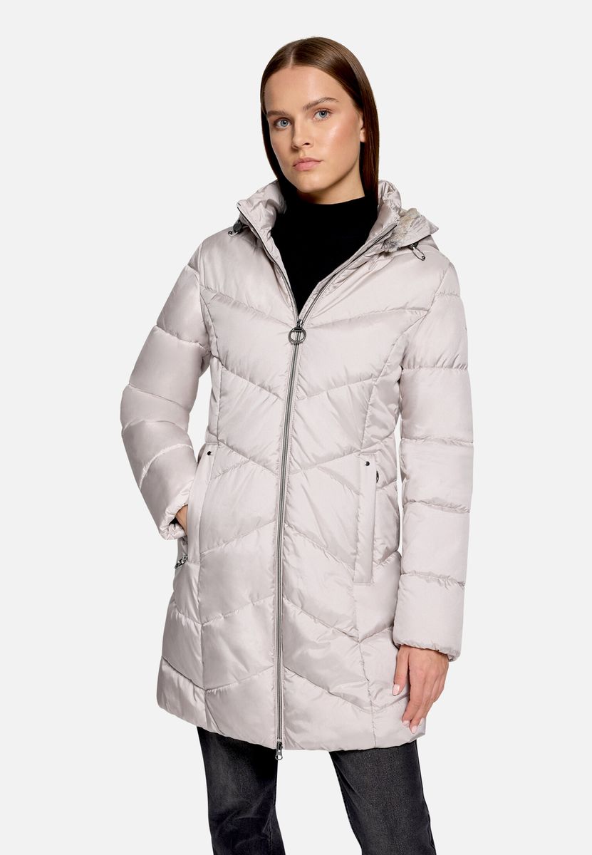 Lässige Outdoorjacke mit Kapuze
