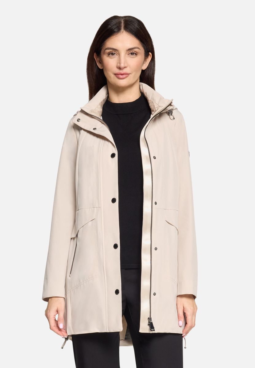 Lässige Outdoorjacke mit Kapuze