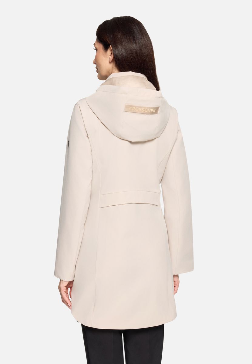 Lässige Outdoorjacke mit Kapuze