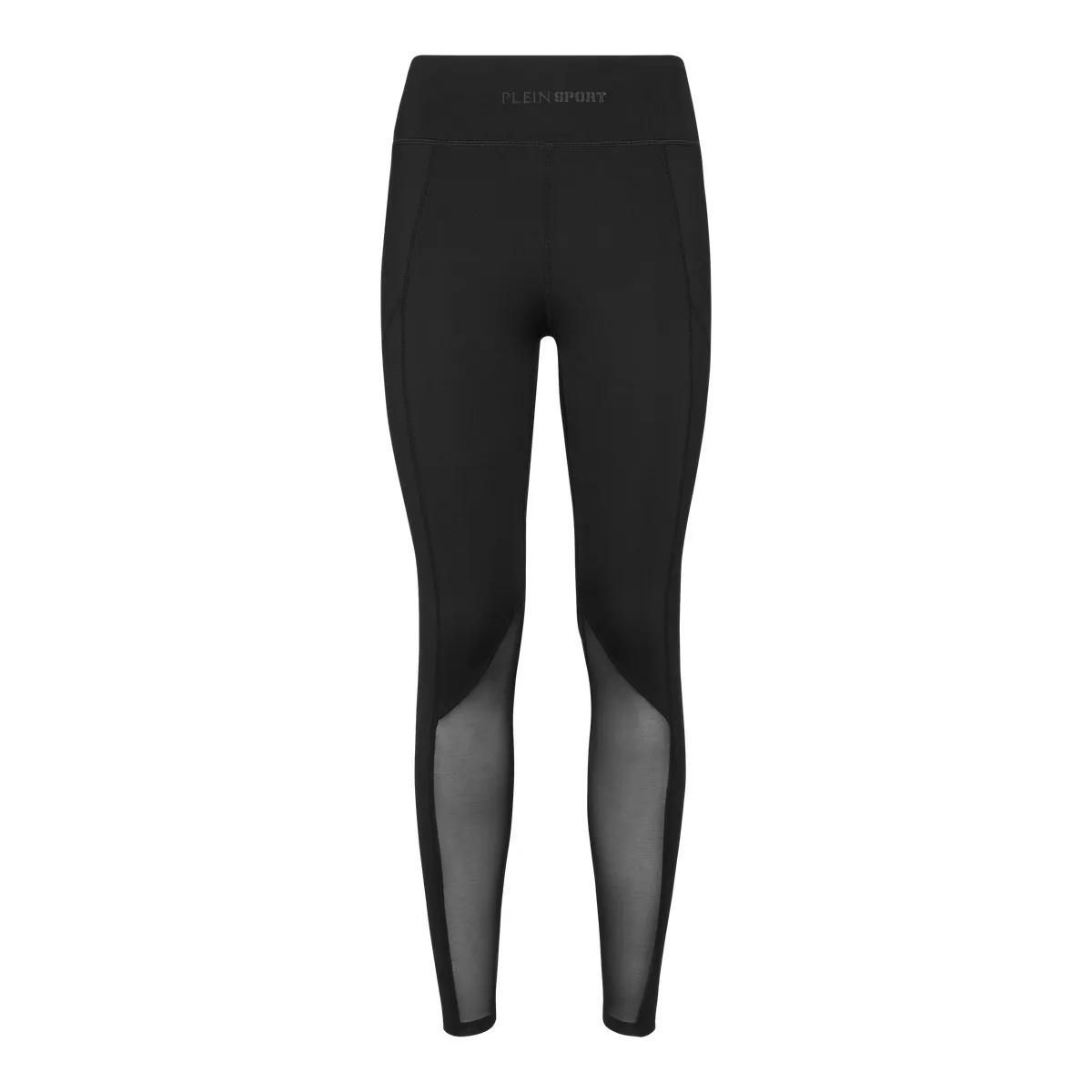 Performance Leggings mit Mesh-Einsätzen
