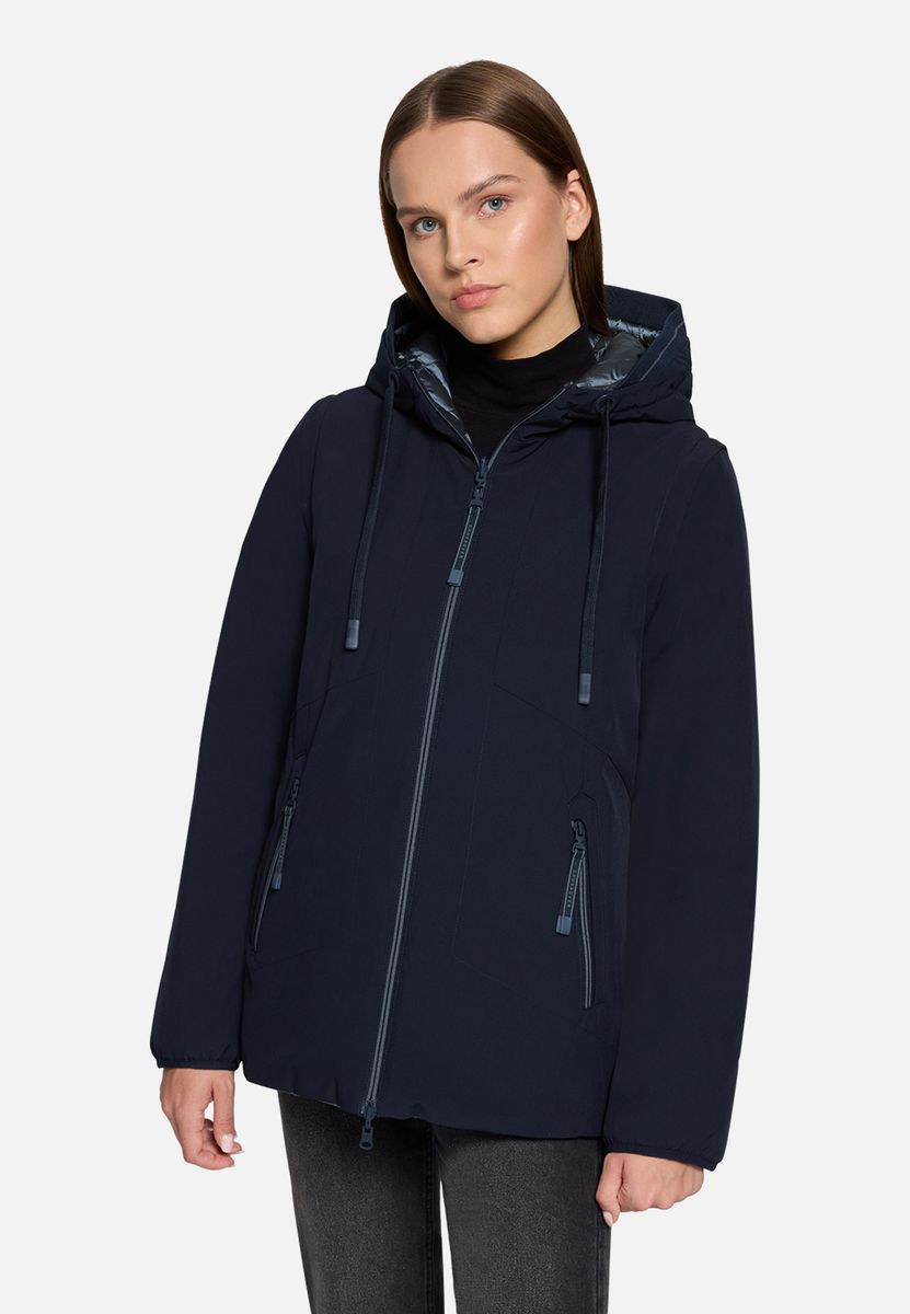 Wendbare, leichte Jacke mit Kapuze
