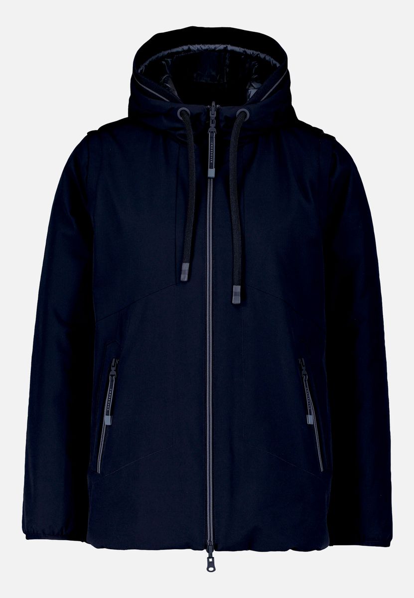 Wendbare, leichte Jacke mit Kapuze