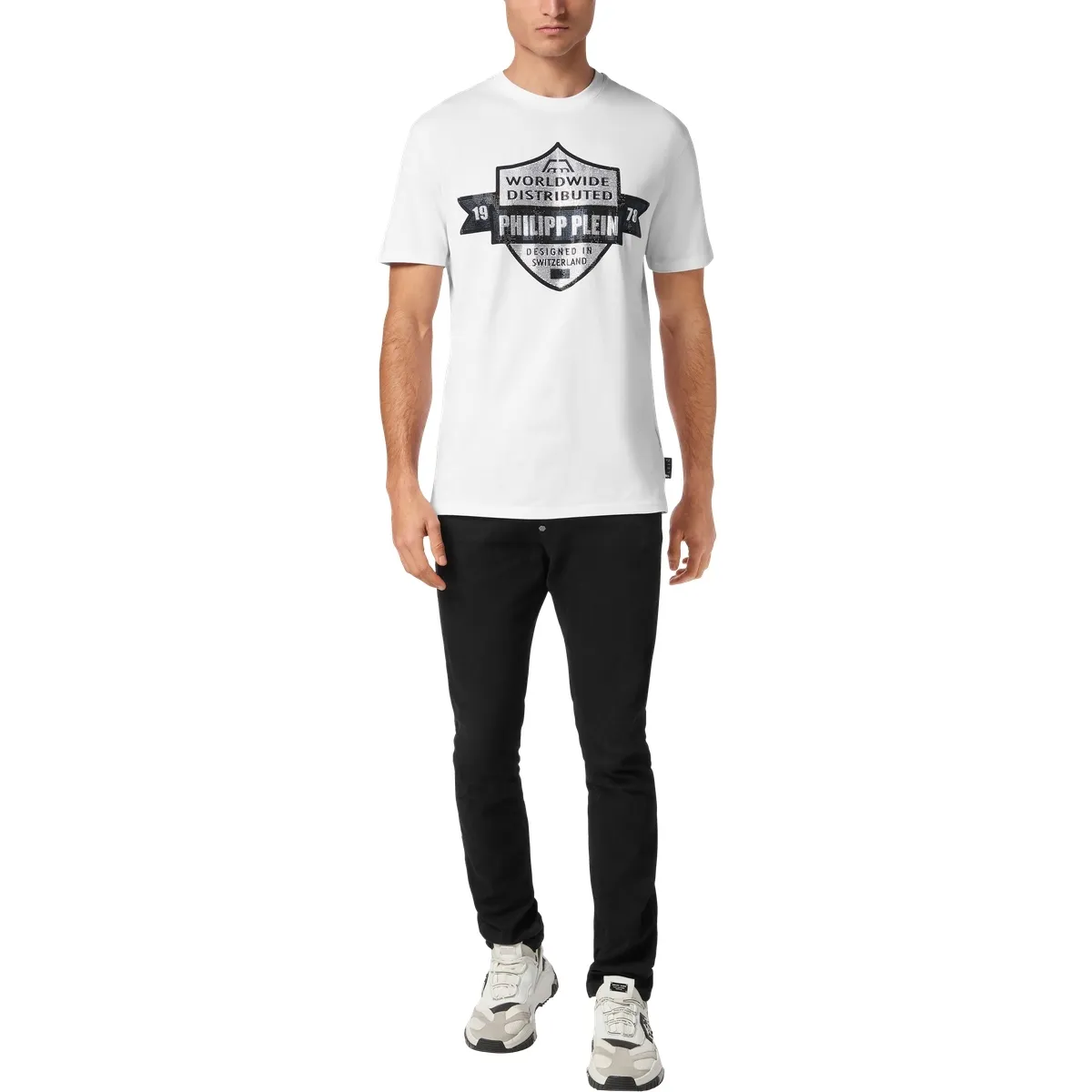 T-Shirt aus Baumwolle mit Grafiklogo