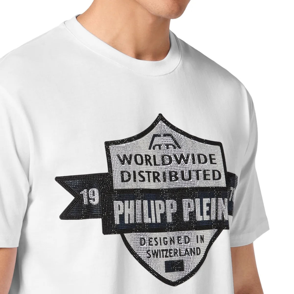 T-Shirt aus Baumwolle mit Grafiklogo