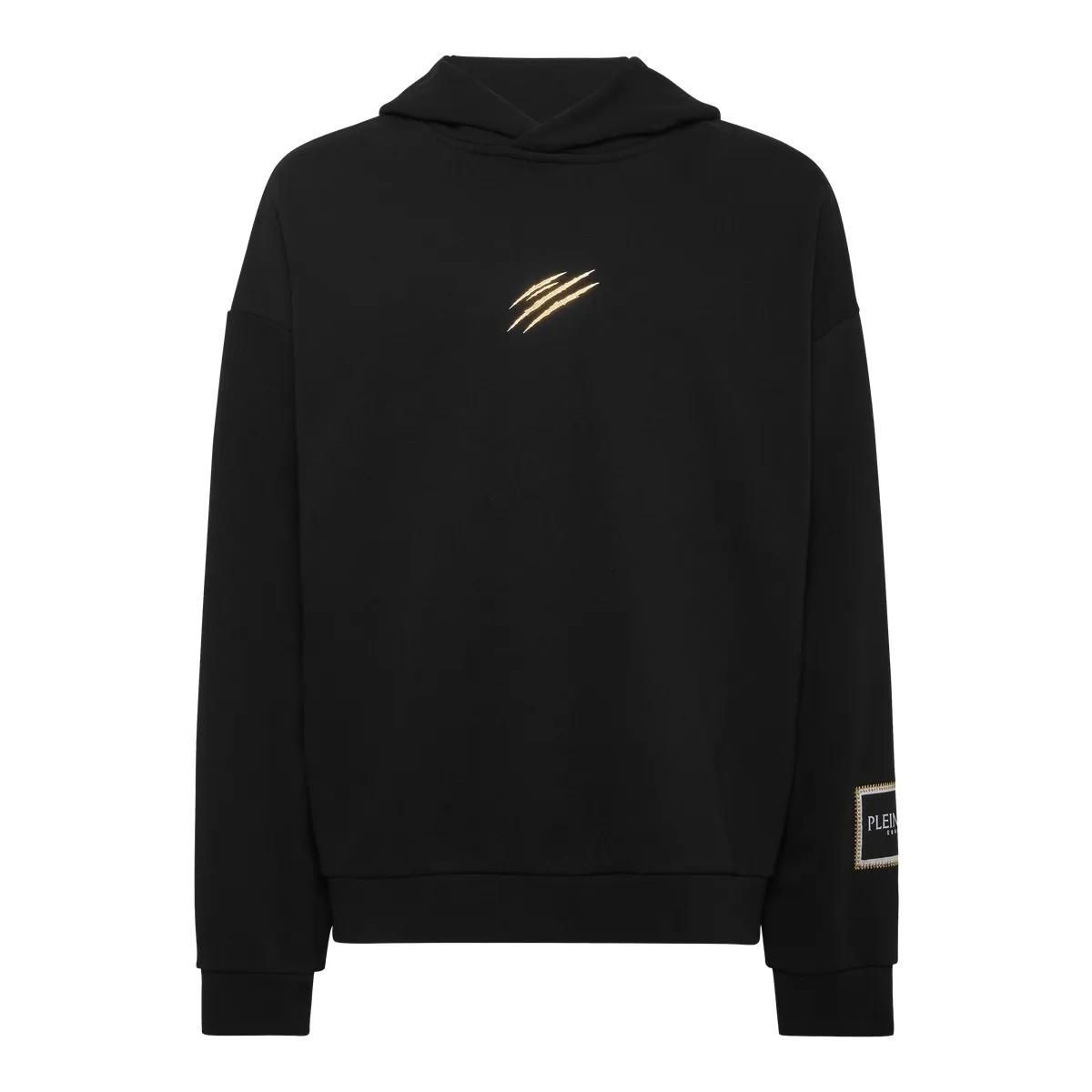 Fleece-Hoodie mit entspannter Passform