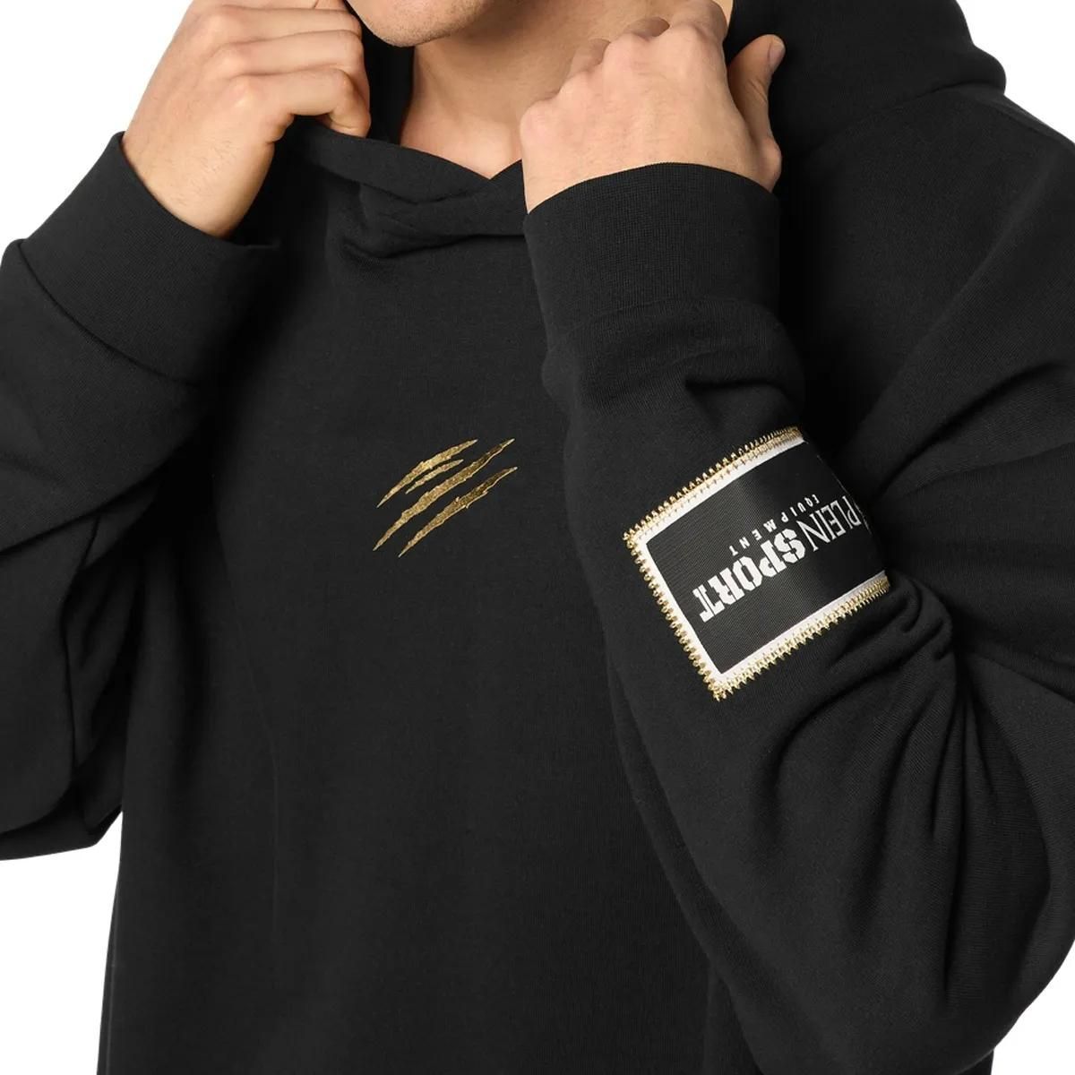 Fleece-Hoodie mit entspannter Passform