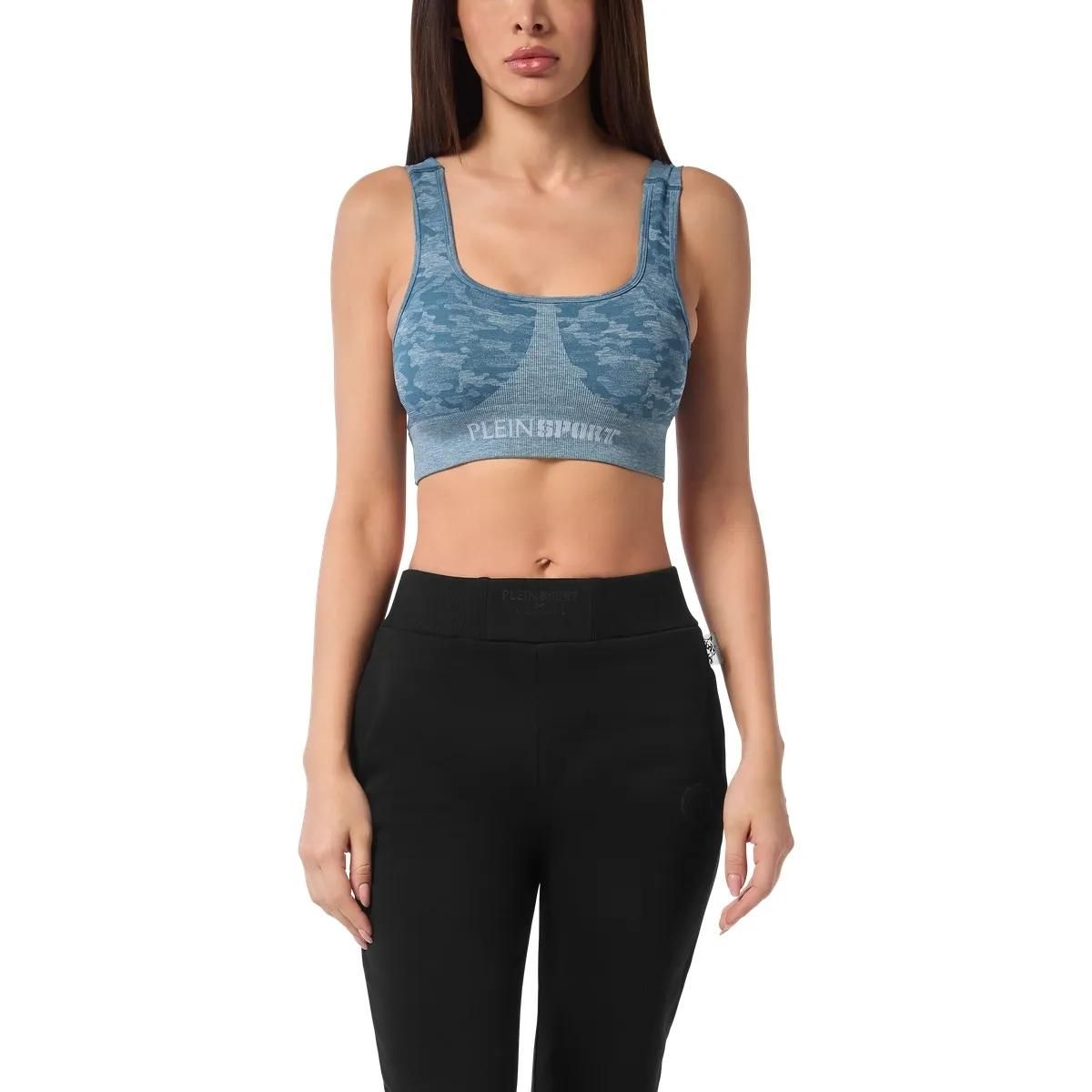 Nahtloses Camouflage-Sport-BH-Top