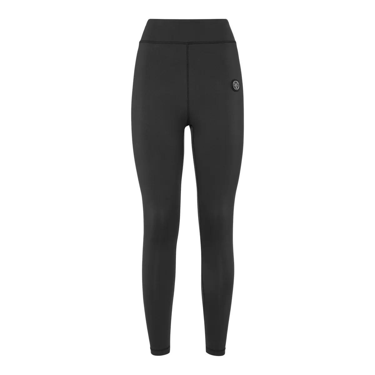 Sportliche, hochgeschnittene Trainingsleggings