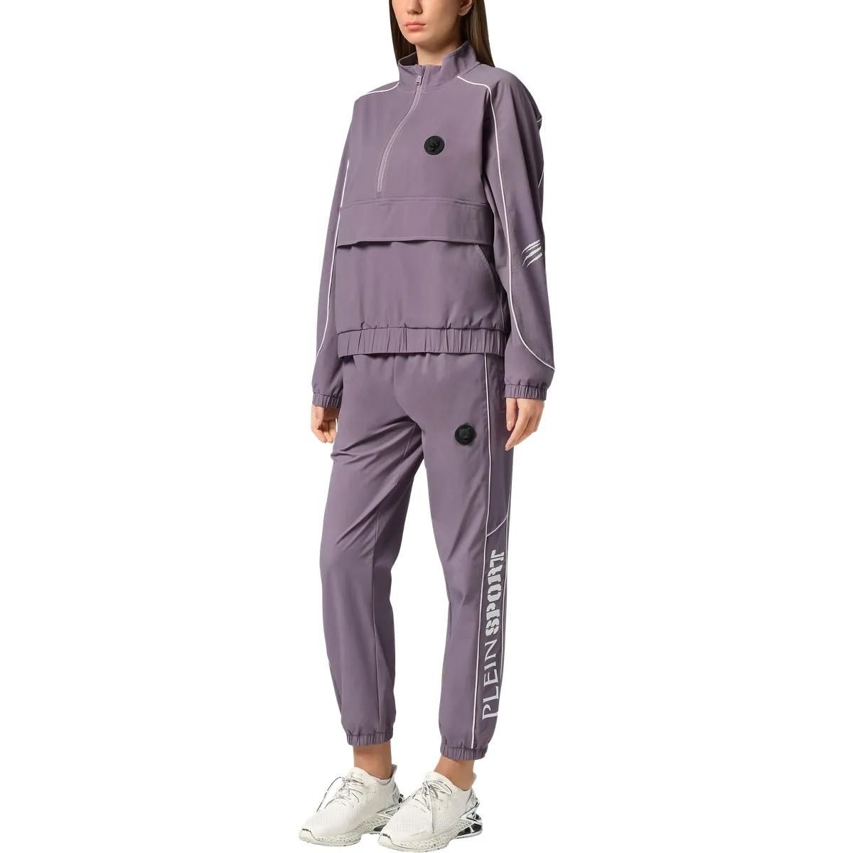 Sportliche Cropped Anorak Jacke mit Paspelierung