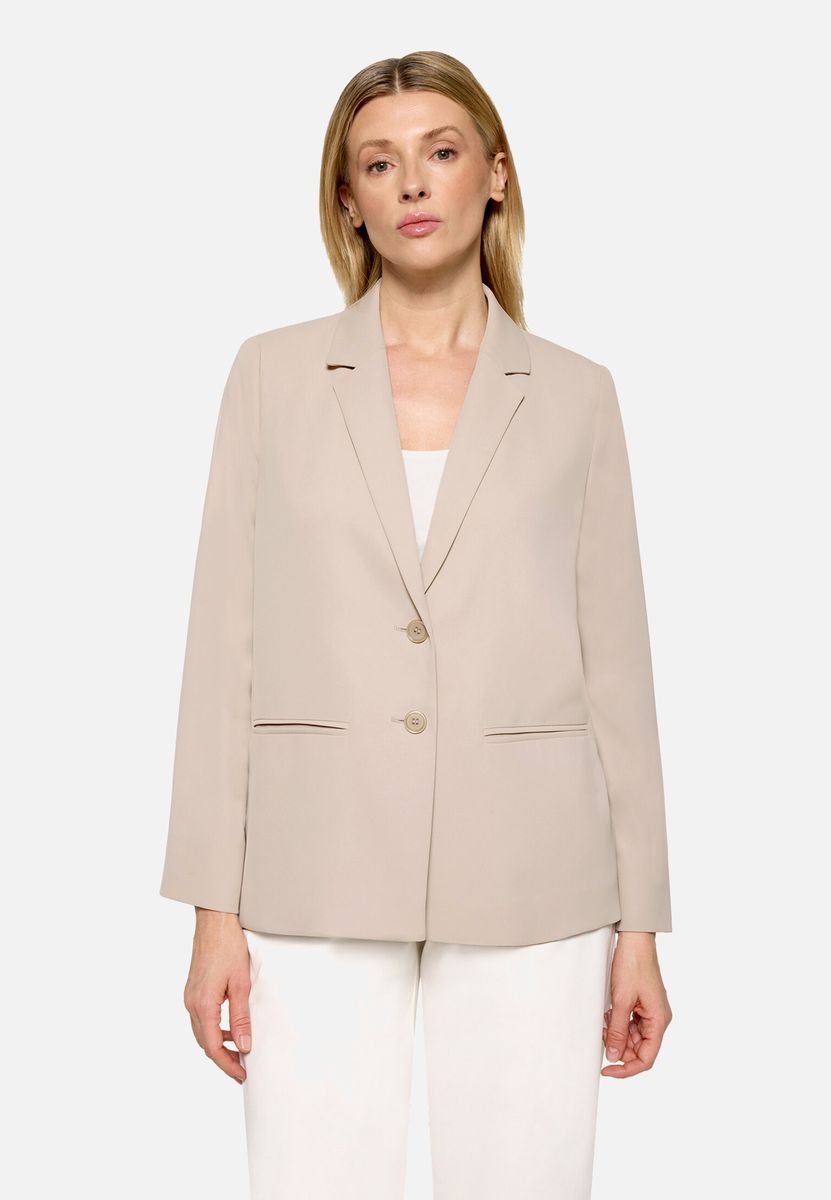 Moderner Longblazer in lässiger Passform
