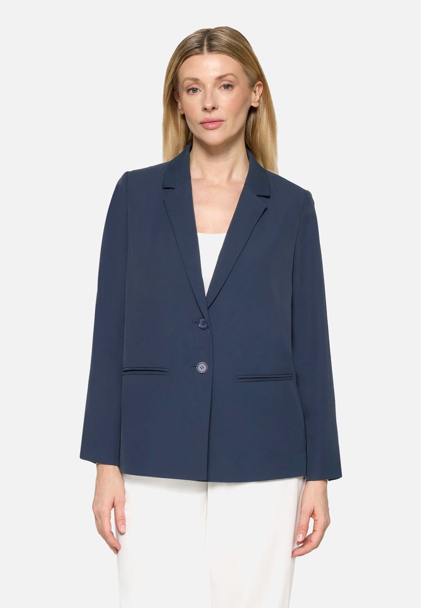 Moderner Longblazer in lässiger Passform