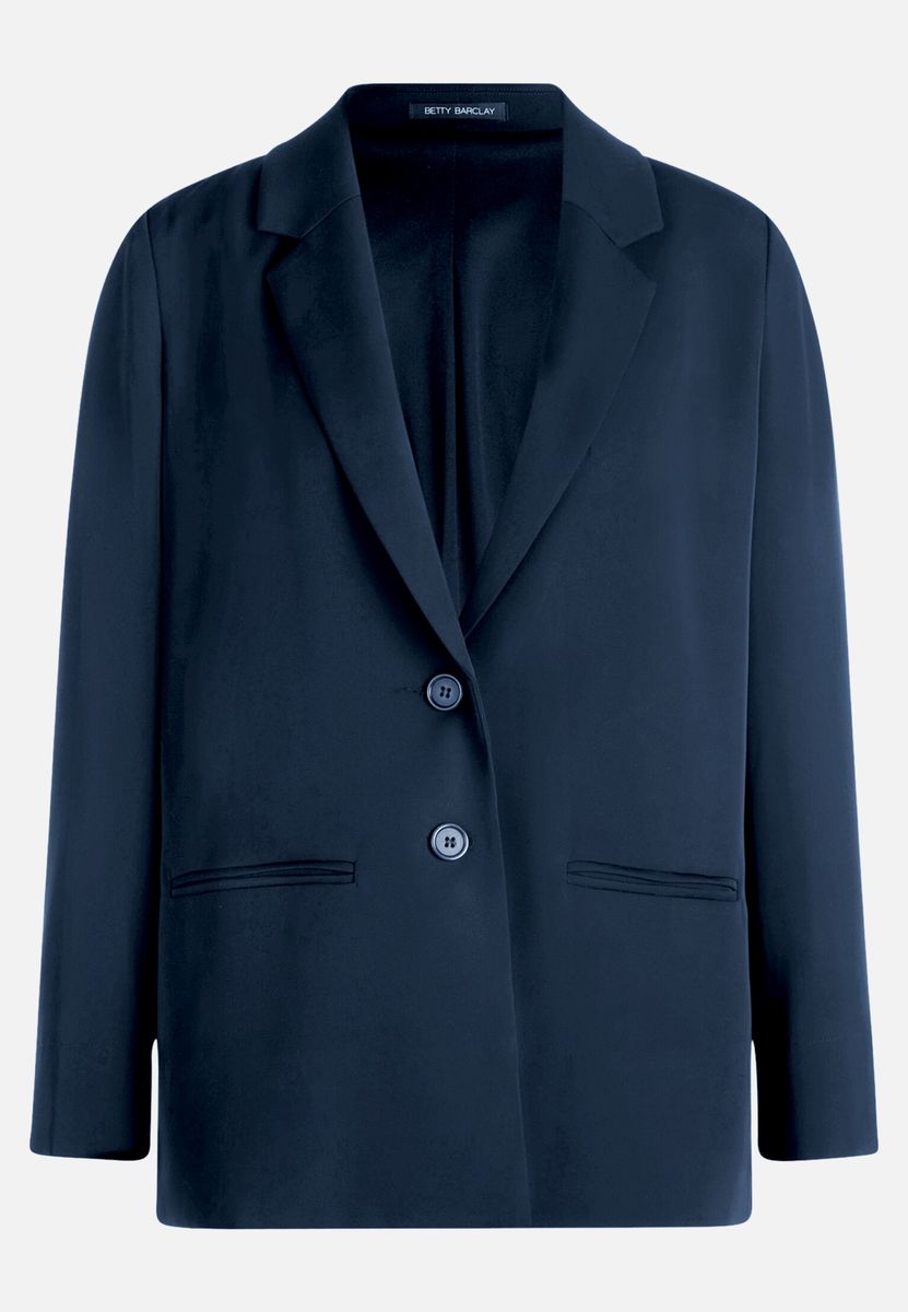 Moderner Longblazer in lässiger Passform