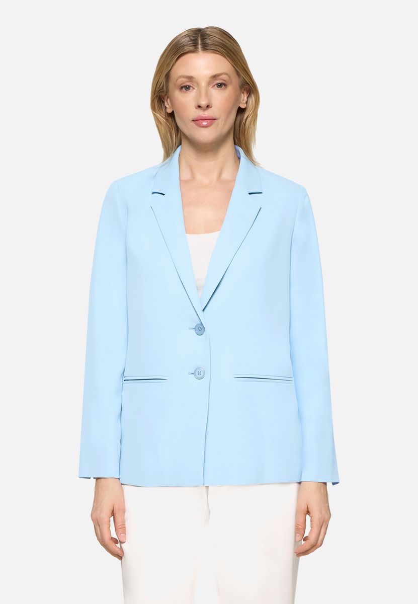 Moderner Longblazer in lässiger Passform
