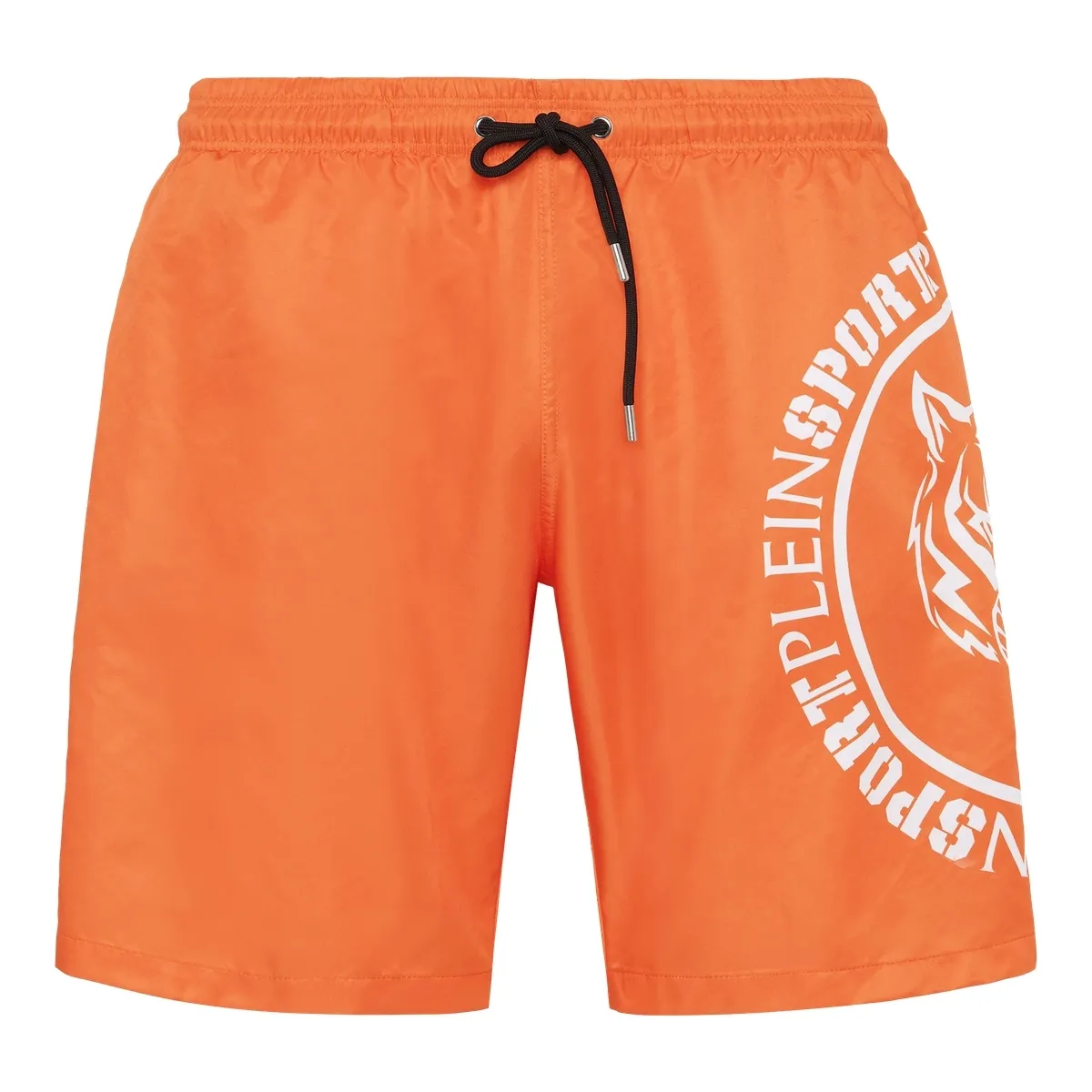 Sportliche Badeshorts für Herren, orange