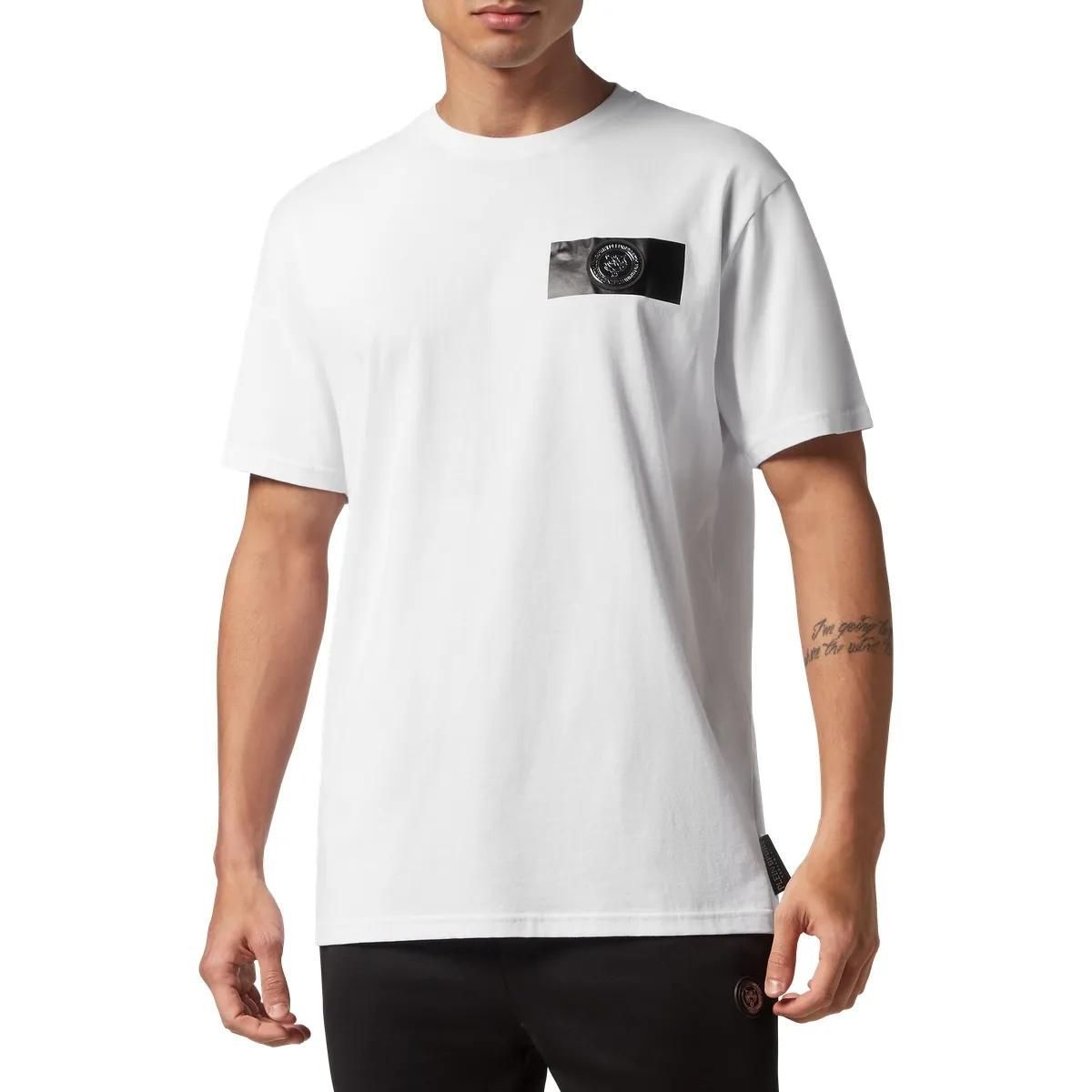 Modernes T-Shirt mit Grafikprint aus Baumwolle