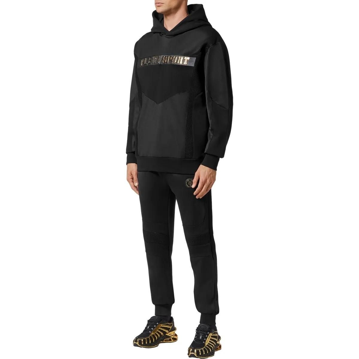 Statement Athleisure Hoodie mit Logo