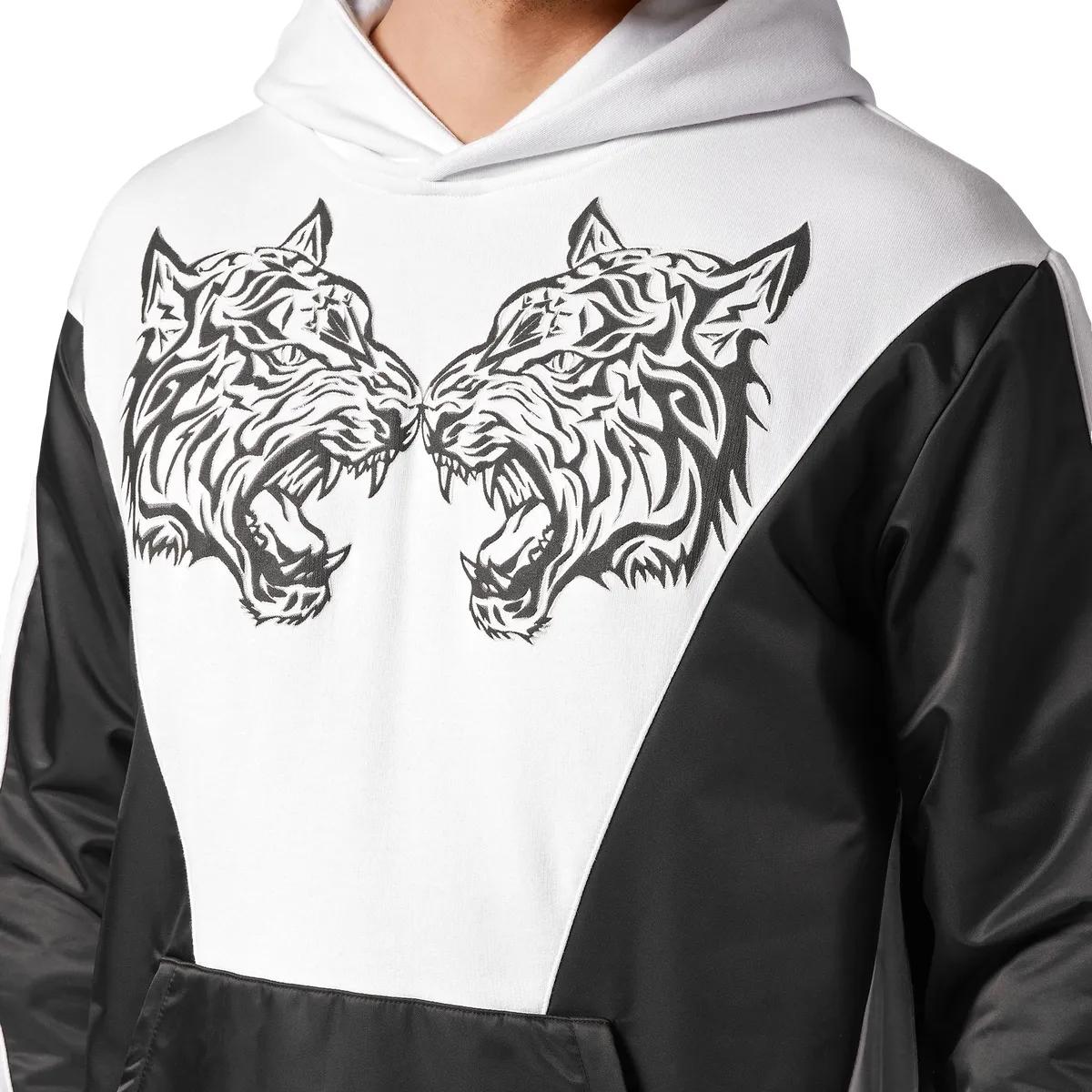 Kapuzenpullover mit Tiger-Grafik