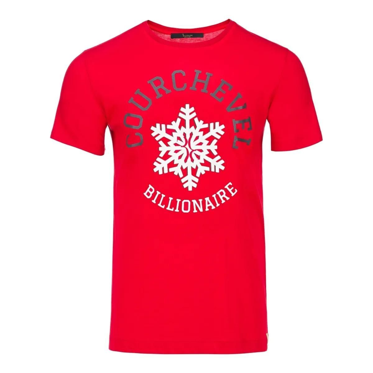 Courchevel Schneeflocken Grafik T-Shirt