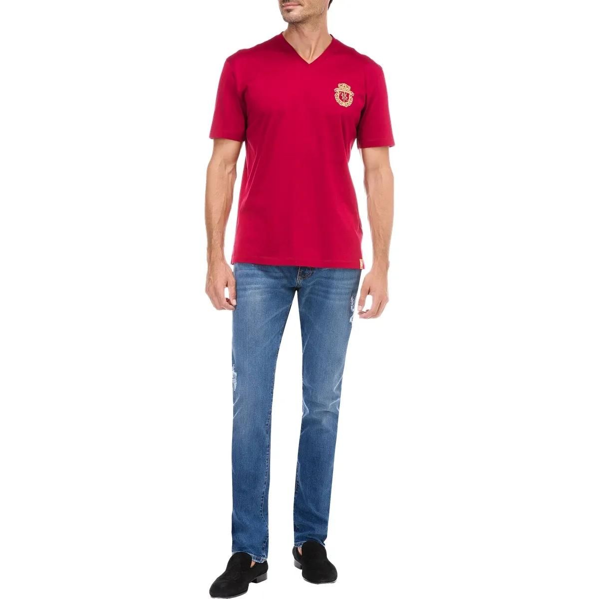 Straight-Fit Jeans mit Used-Look