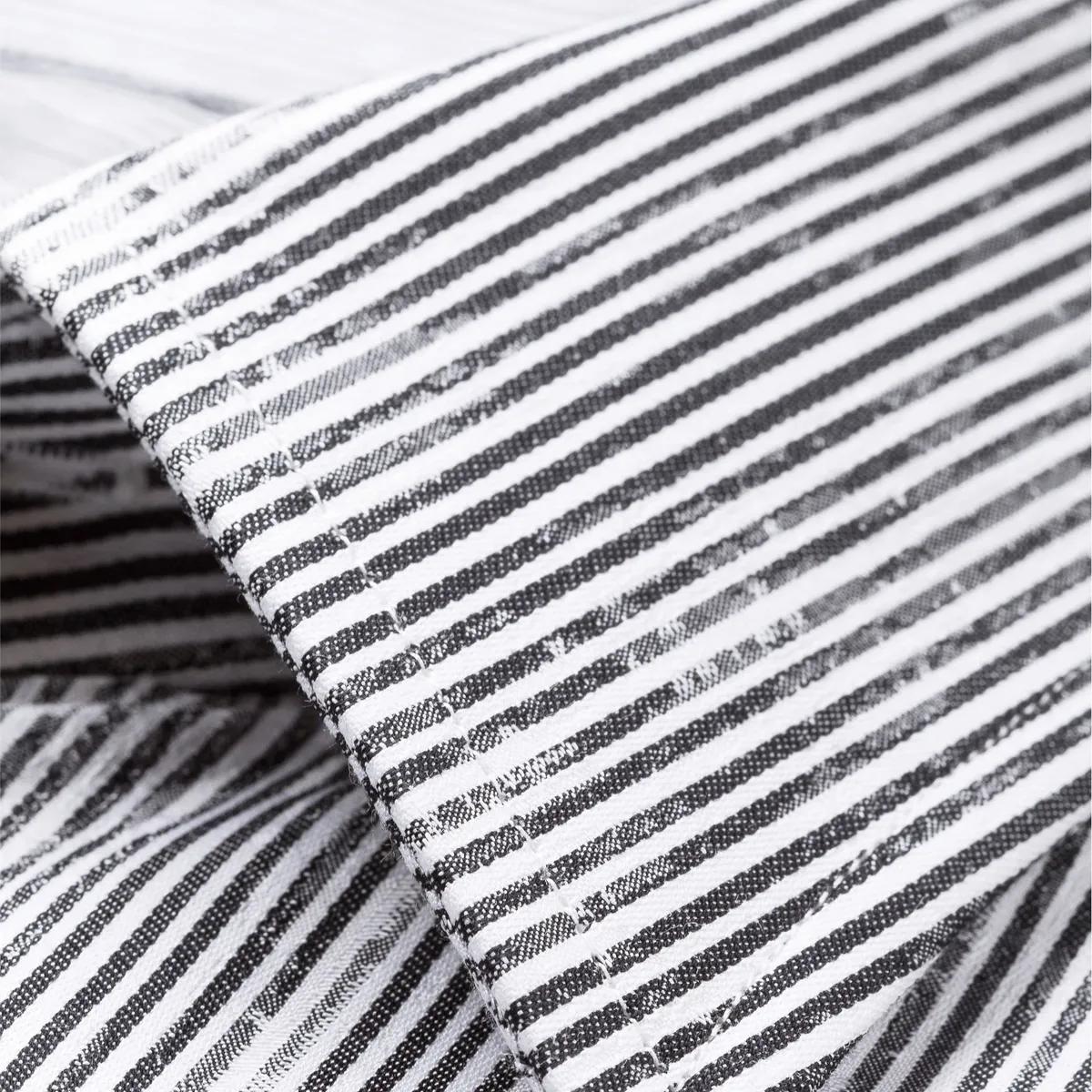 Slim-Fit Baumwollhemd mit Nadelstreifen