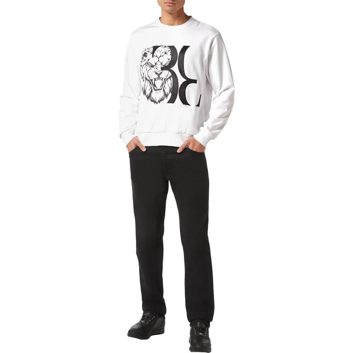 Sweatshirt mit Grafikprint aus Baumwolle