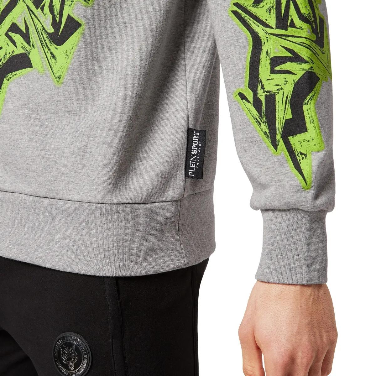 Sweatshirt mit Tigergrafik aus Baumwollmischung