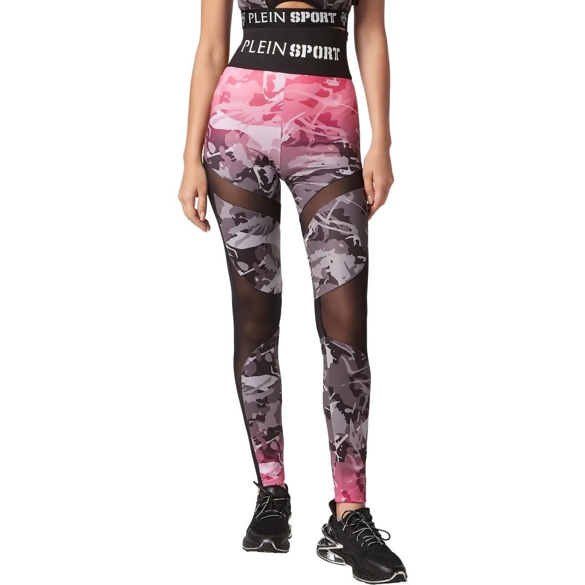 Sport Leggings mit Camouflage-Print