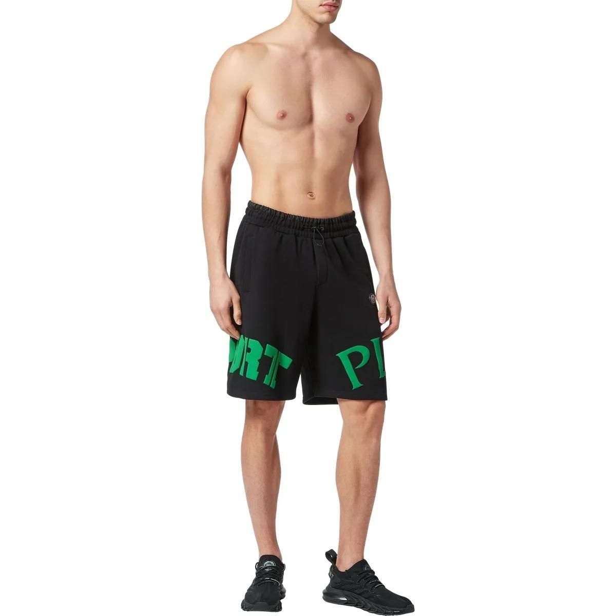 Activewear Fleece Shorts mit Logo
