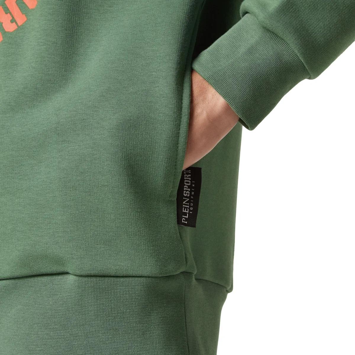 Sportlicher Hoodie mit Tigergrafik