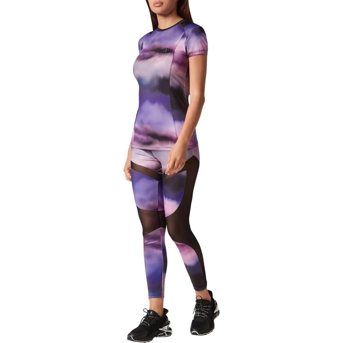 Figurbetontes T-Shirt mit Farbverlauf