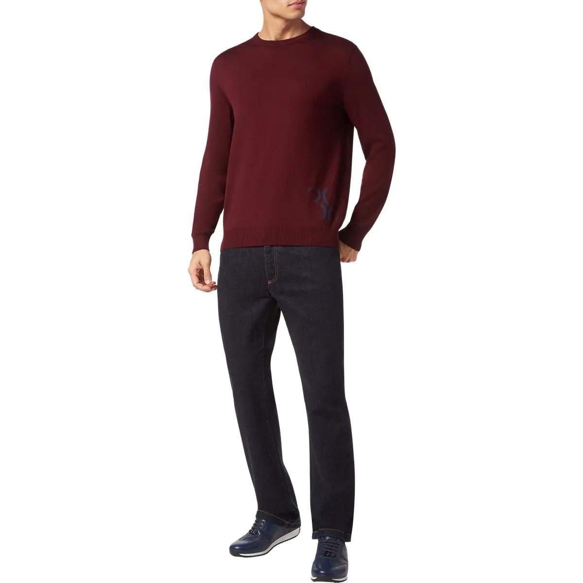 Eleganter Pullover aus Merino-Wollmischung