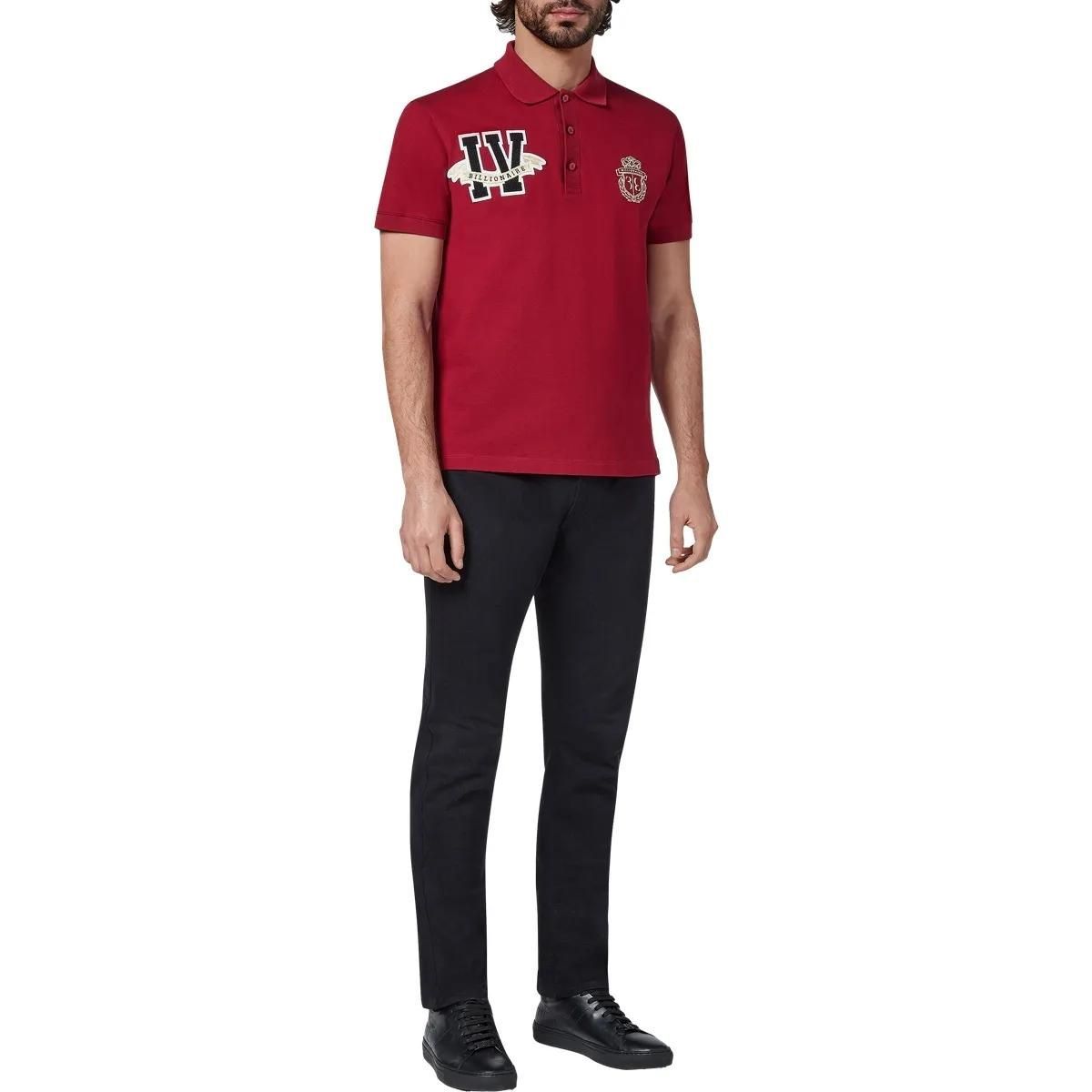 Besticktes Piqué-Poloshirt