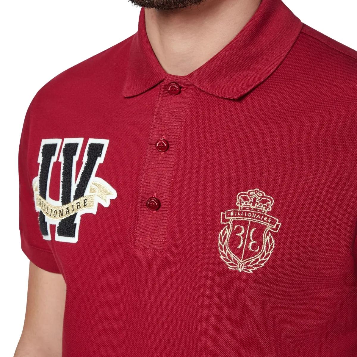 Besticktes Piqué-Poloshirt