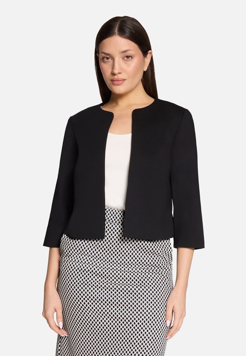 Kurze lässige Blazerjacke