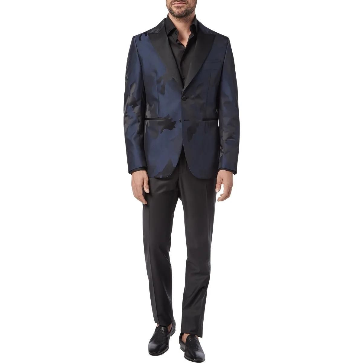 Camouflage Jacquard Abend Blazer