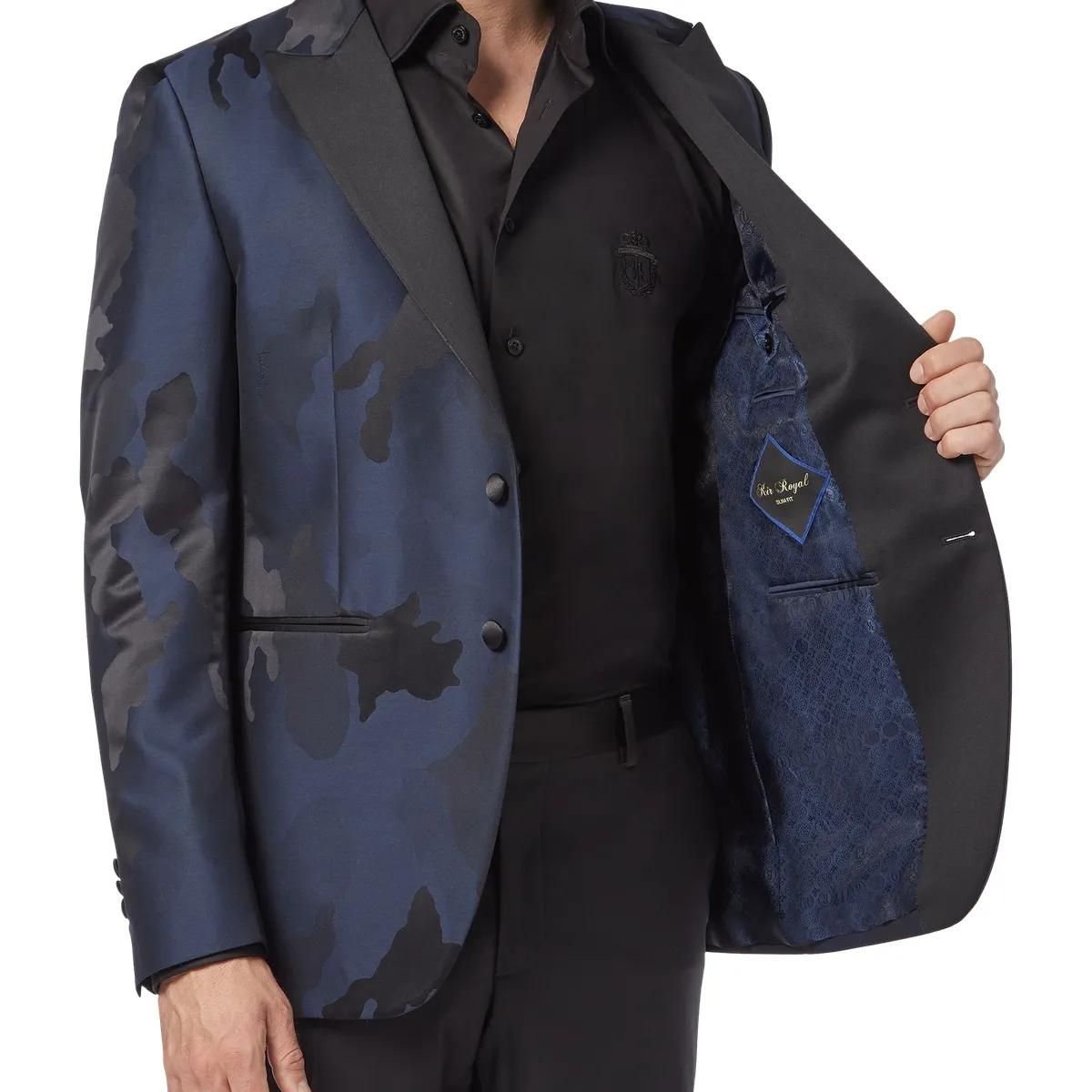 Camouflage Jacquard Abend Blazer